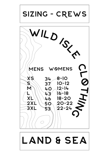 Wild Isle Coastal Crew Sweatshirt - Bottle Green