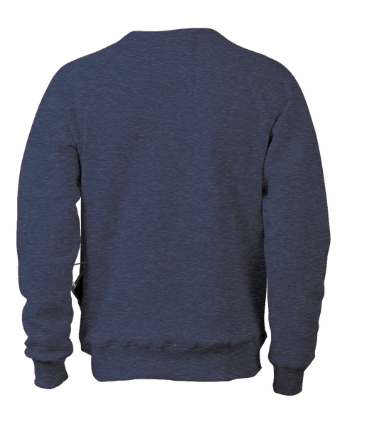 Wild Isle Coastal Crew Sweatshirt - Stone Blue
