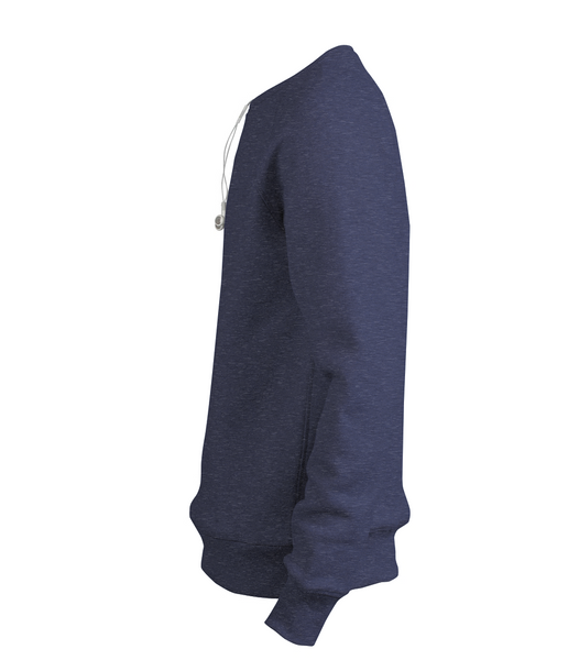 Wild Isle Coastal Crew Sweatshirt - Stone Blue