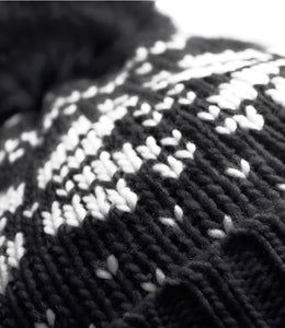 Fair Isle Knit Bobble Hats