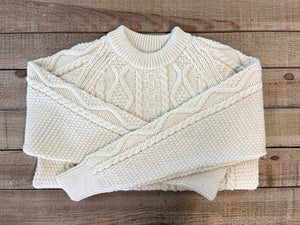 Harbour & Hearth Aran Knitted Sweater