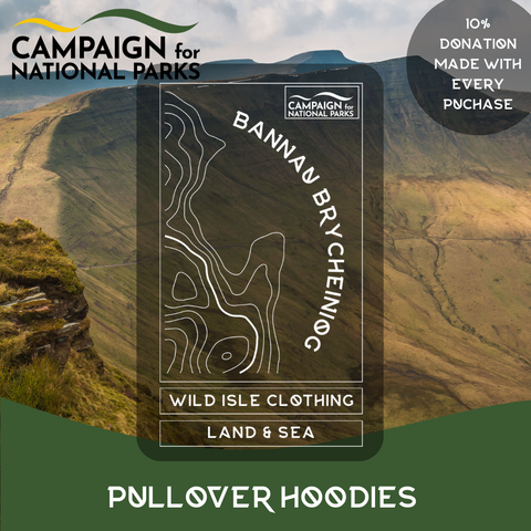 Wear The Wild - Bannau Brycheiniog Pullover Hoodies