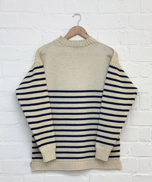 Harbour & Hearth Breton Knitted Sweater