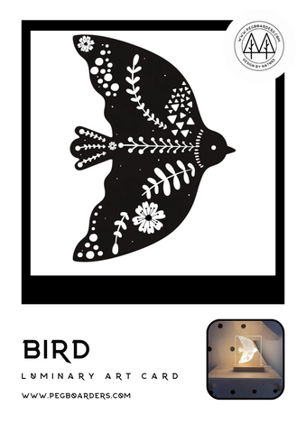 The Bird Luminary Art Card