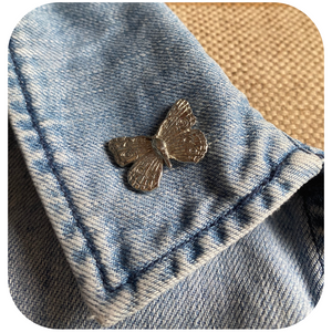 Butterfly Wild Isle Pin Badge