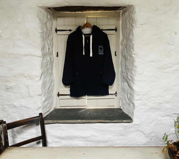 Wild Isle Trail Zip Hood - Navy