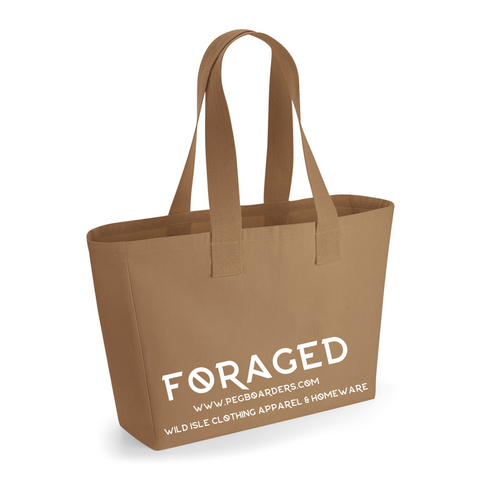 Wild Isle "Foraged" Tote Bag - Caramel