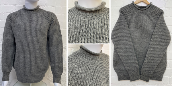 Harbour & Hearth Roll Edge Knitted Sweater