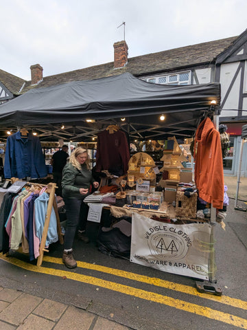 Wild Isle Pop-Up at Knutsford Christmas Market, Cheshire. Saturday 29th, Sunday 30th