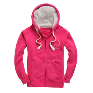 Wild Isle Trail Zip Hood - Powder Pink