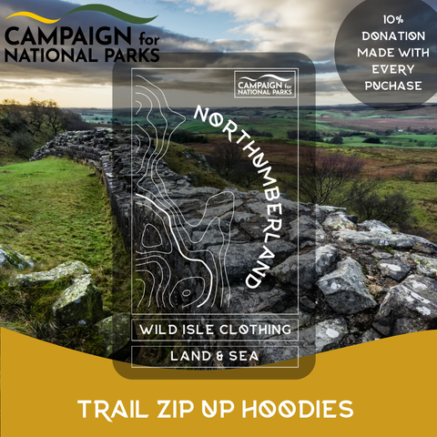 Wear The Wild - Northumberland Trail Zip Hoodies