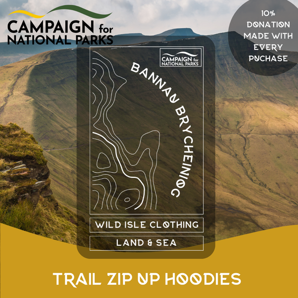 Wear The Wild - Bannau Brycheiniog Trail Zip Hoodies