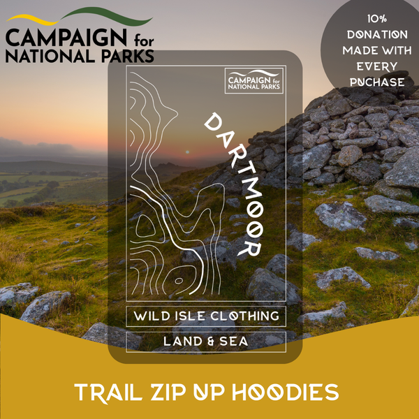 Wear The Wild - Dartmoor Trail Zip Hoodies