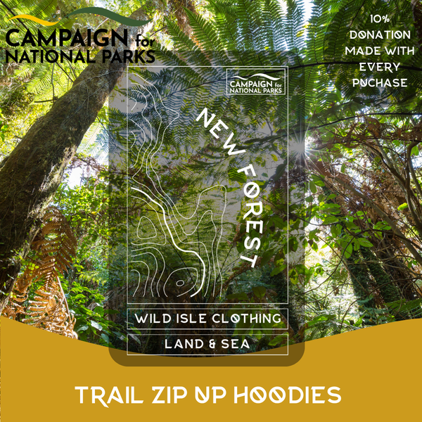 Wear The Wild - New Forest Trail Zip Hoodies