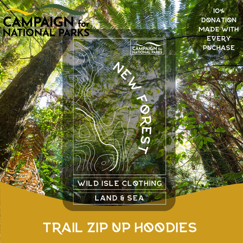 Wear The Wild - New Forest Trail Zip Hoodies
