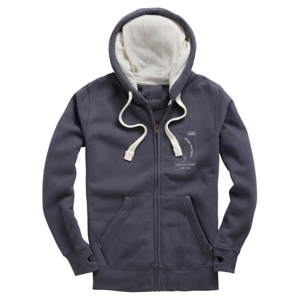 Wear The Wild - Peak District Trail Zip Hoodies