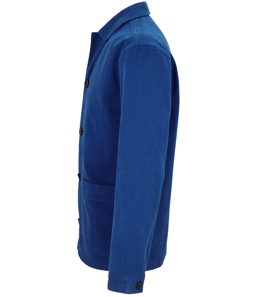 WILD ISLE CROFTERS UTILITY JACKET - ROYAL BLUE