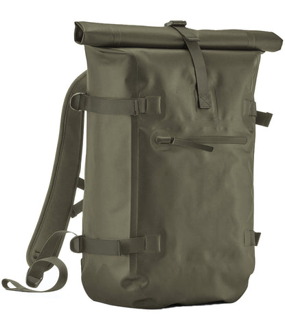 Wild Isle Roll-Top Waterproof Daypack - Green