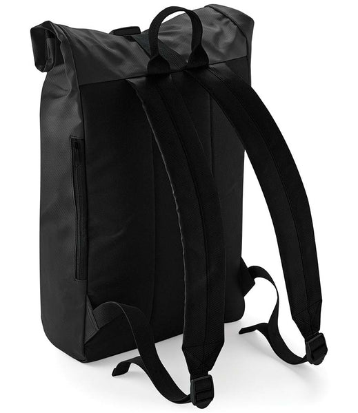 WILD ISLE TARP ROLL TOP BACK PACK - BLACK