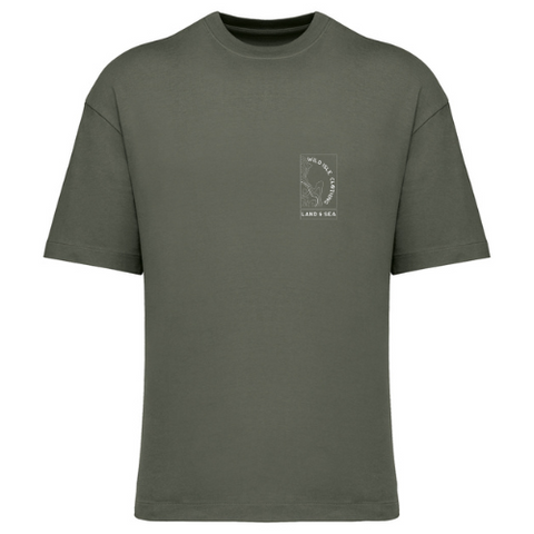 Wild Isle Heavyweight Tee - Khaki