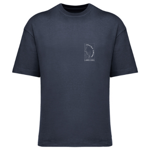 Wild Isle Heavyweight Tee - Navy