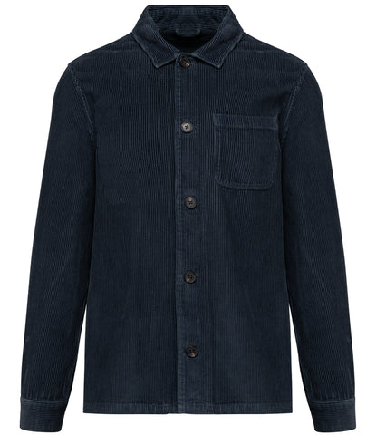 Wild Isle Forester Cord Overshirt - Navy