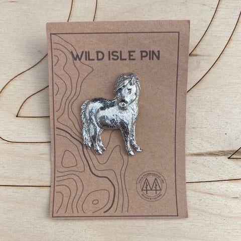 Pony Wild Isle Pin Badge