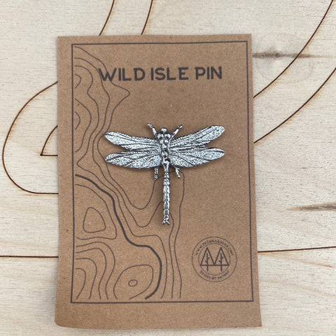 Dragonfly Wild Isle Pin Badge