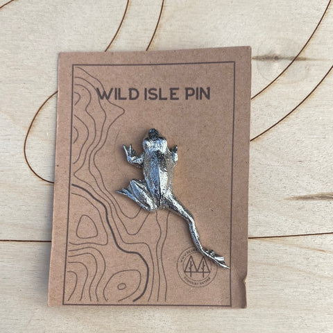 Frog Wild Isle Pin Badge